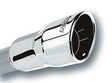 Borla 3in Inlet 4.25in Round Rolled Angle Cut x 4in Long Universal Exhaust Tips Borla Tips  AXOPROS