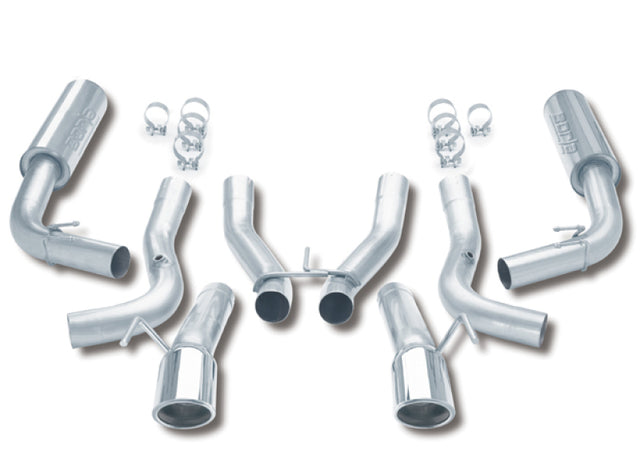 Borla 96-02 Viper GTS/R/T-10 Coupe/Convertible 2dr w/ 2.5in Inlets SS Catback Exhaust System Borla Catback  AXOPROS