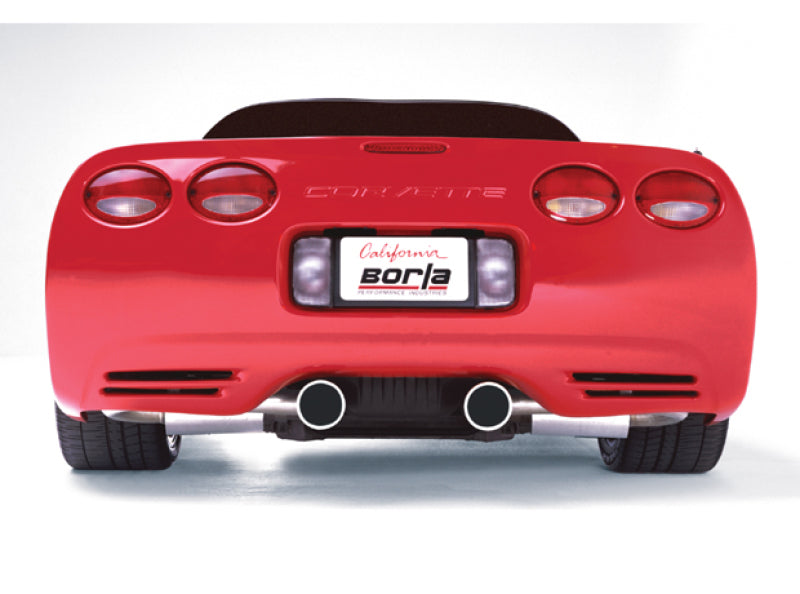 Borla 97-04 C5 Corvette (incl Z06) 5.7L V8 AT/MT Aggressive Stinger Cat-Back Exhaust Borla Catback  AXOPROS