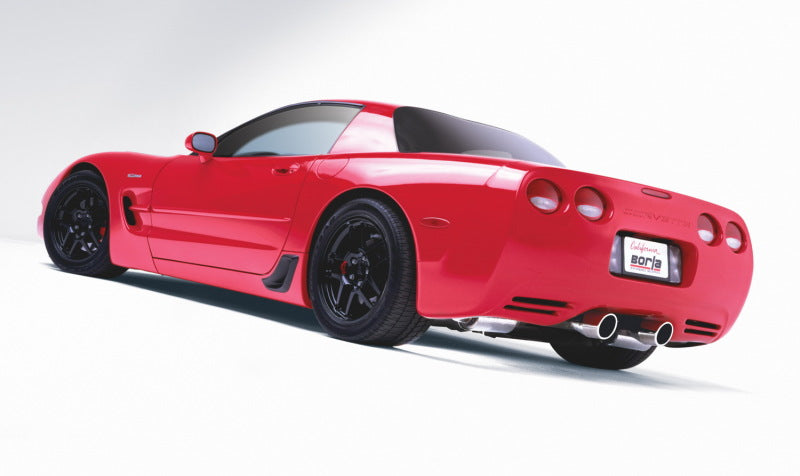 Borla 97-04 Chevrolet Corvette 5.7L 8cyl RWD Very Aggressive Catback Exhaust - Off-Road/Racing Borla Axle Back  AXOPROS
