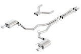 Borla Atak Cat-Back 15-17 Ford Mustang GT 5.0L V8 MT/AT 3in pipe 4in tip Borla Catback  AXOPROS