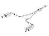 Borla Atak S Cat-Back 15-17 Ford Mustang GT 5.0L V8 MT/AT 2.5in pipe 4in tip Borla Catback  AXOPROS