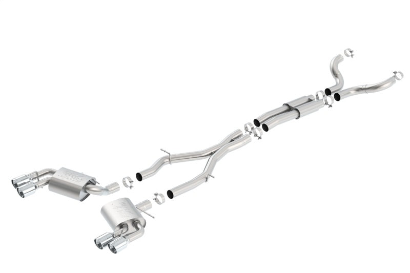 Borla Chevy 16-17 Camaro 6.2L ATAK Catback w/ Dual Tips (NPP) Dual Split Rear Exit Borla Catback  AXOPROS