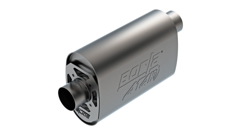 Borla CrateMuffler LS3 3in Offset/Center 14in x 4.35in x 9.10in Oval Muffler ATAK Borla Muffler  AXOPROS