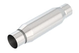 Borla CrateMuffler Resonator Option 2.5in Center/Center 3.5in Round x 10in Borla Muffler  AXOPROS