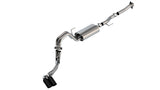 Borla F-150 2021 5.0L 2dr RC SB (122.8 WB) XL/XLT 3/2.25 DSE Cat-Back S-Type Black Chrome Tips Borla Catback  AXOPROS