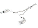 Borla S-Type Cat-Back 15-17 Ford Mustang GT 5.0L V8 MT/AT 2.5in pipe 4in tip Borla Catback  AXOPROS