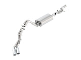 Borla Touring Cat Back 15-16 GMC Denali 6.2L V8 2.75in, 2.25in Dual Same Side Exit 4in Tips Exhaust Borla Catback  AXOPROS