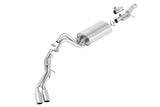 Borla Touring Cat Back 15-16 GMC Denali 6.2L V8 2.75in, 2.25in Dual Same Side Exit 4in Tips Exhaust Borla Catback  AXOPROS