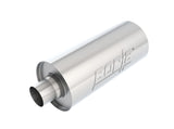 Borla Universal Performance 2.5in Inlet/Outlet Stainless Racing Muffler Borla Muffler  AXOPROS