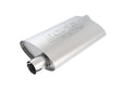 Borla Universal Pro-XS Oval 2.25in Inlet / Outlet Offset Notched Muffler Borla Muffler  AXOPROS