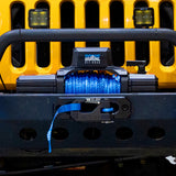 Borne Off-Road 10K Winch - Blue Synthetic Rope Borne Off-Road Winches  AXOPROS