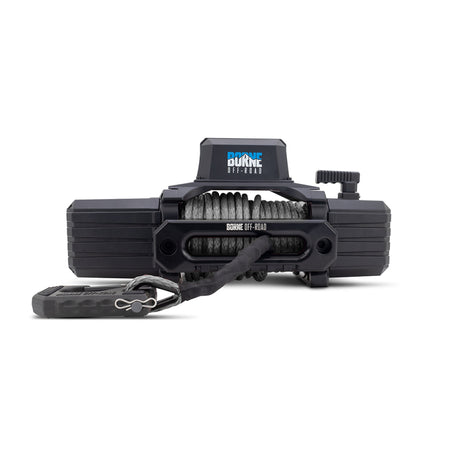 Borne Off-Road 10K Winch - Grey Synthetic Rope Borne Off-Road Winches  AXOPROS