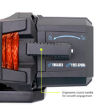 Borne Off-Road 10K Winch - Orange Synthetic Rope Borne Off-Road Winches  AXOPROS