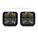Borne Off-Road Light Pods (Kit of 2) 3x3 Flood Borne Off-Road Light Bars & Cubes  AXOPROS