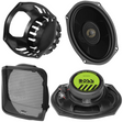 Boss Audio Systems Harley Davidson 6 x 9 Inch Saddlebag Speaker Kit Boss Audio Audio  AXOPROS