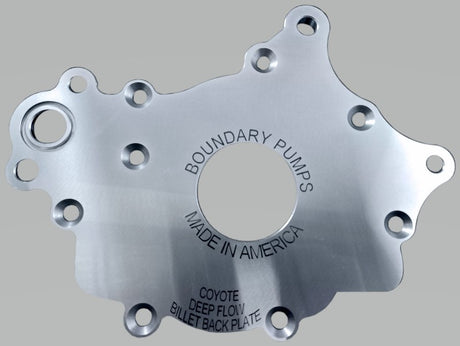 Boundary 18-23 Ford Coyote Mustang GT/F150 V8 Oil Pump Assembly w/Billet Back Plate Boundary Oil Pumps  AXOPROS