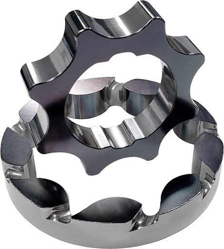 Boundary 2011+ Ford Coyote Mustang/GT350 Billet Black Oil Pump Gear - Vane Ported MartenWear Treated Boundary Oil Pumps  AXOPROS