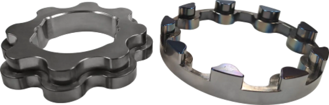 Boundary 2011+ Ford Coyote Mustang/GT350 V8 Billet Dual Rotor MartenWear Treated Oil Pump Gear Boundary Oil Pumps  AXOPROS