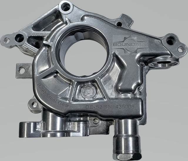 Boundary Nissan VQ 3.5L DE Oil Pump Assembly w/Billet Back Plate Boundary Oil Pumps  AXOPROS