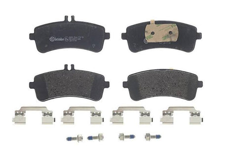 Brembo 13-19 Mercedes-Benz SL63 AMG/13-18 SL65 AMG Rear Premium Low-Met OE Equivalent Pad Brembo OE Brake Pads - OE  AXOPROS