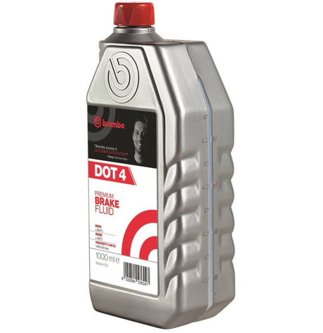 Brembo DOT 4 Brake Fluid (1000 ML) (Min. Order Qty 12) Brembo OE Brake Fluid  AXOPROS