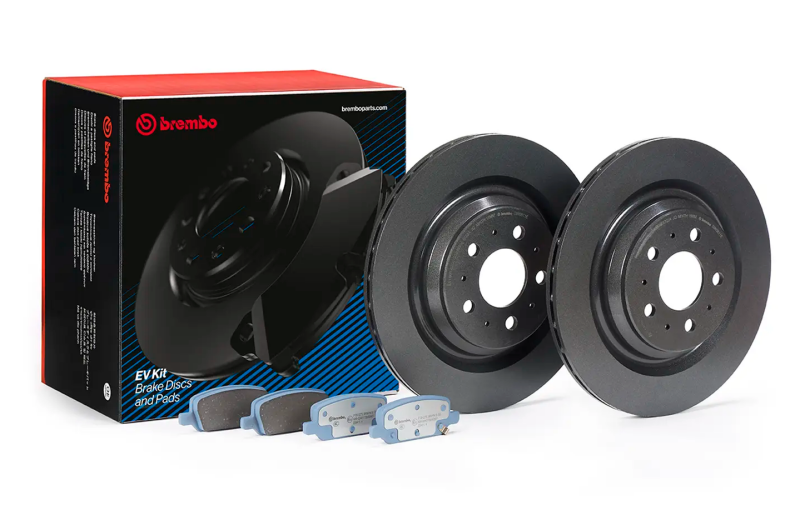 Brembo OE 17-21 Tesla Model 3/20-21 Model Y EV Brake Kit - Rear Brembo OE Brake Kits - OE  AXOPROS