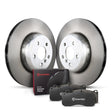 Brembo OE 18-20 BMW 530e/17-20 530i/530i xDrive 17-20/2018 540d xDrive Rear Disc Brake Kit Brembo OE Brake Rotors - OE  AXOPROS