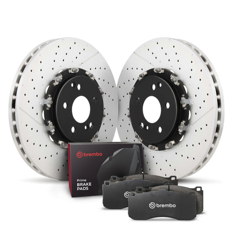 Brembo OE Front Disc Brake Kit Brembo OE Brake Rotors - OE  AXOPROS