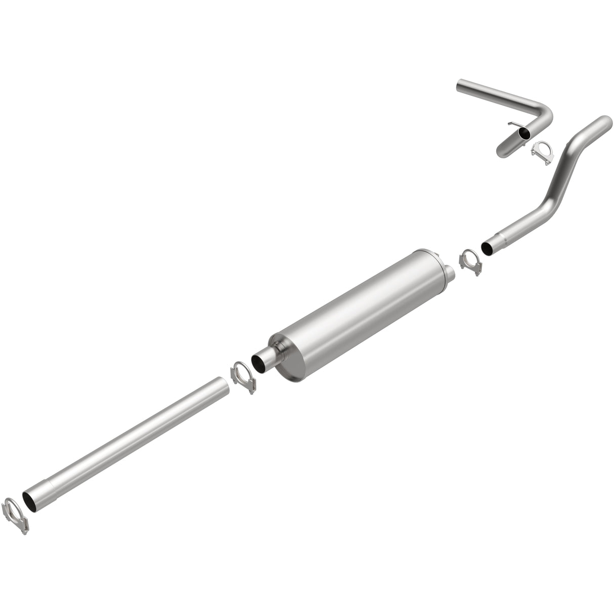 BRExhaust 1983-1986 Ford Direct-Fit Replacement Exhaust System BRExhaust Exhaust System Kit  AXOPROS