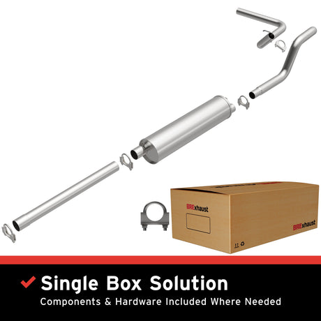 BRExhaust 1983-1986 Ford Direct-Fit Replacement Exhaust System BRExhaust Exhaust System Kit  AXOPROS