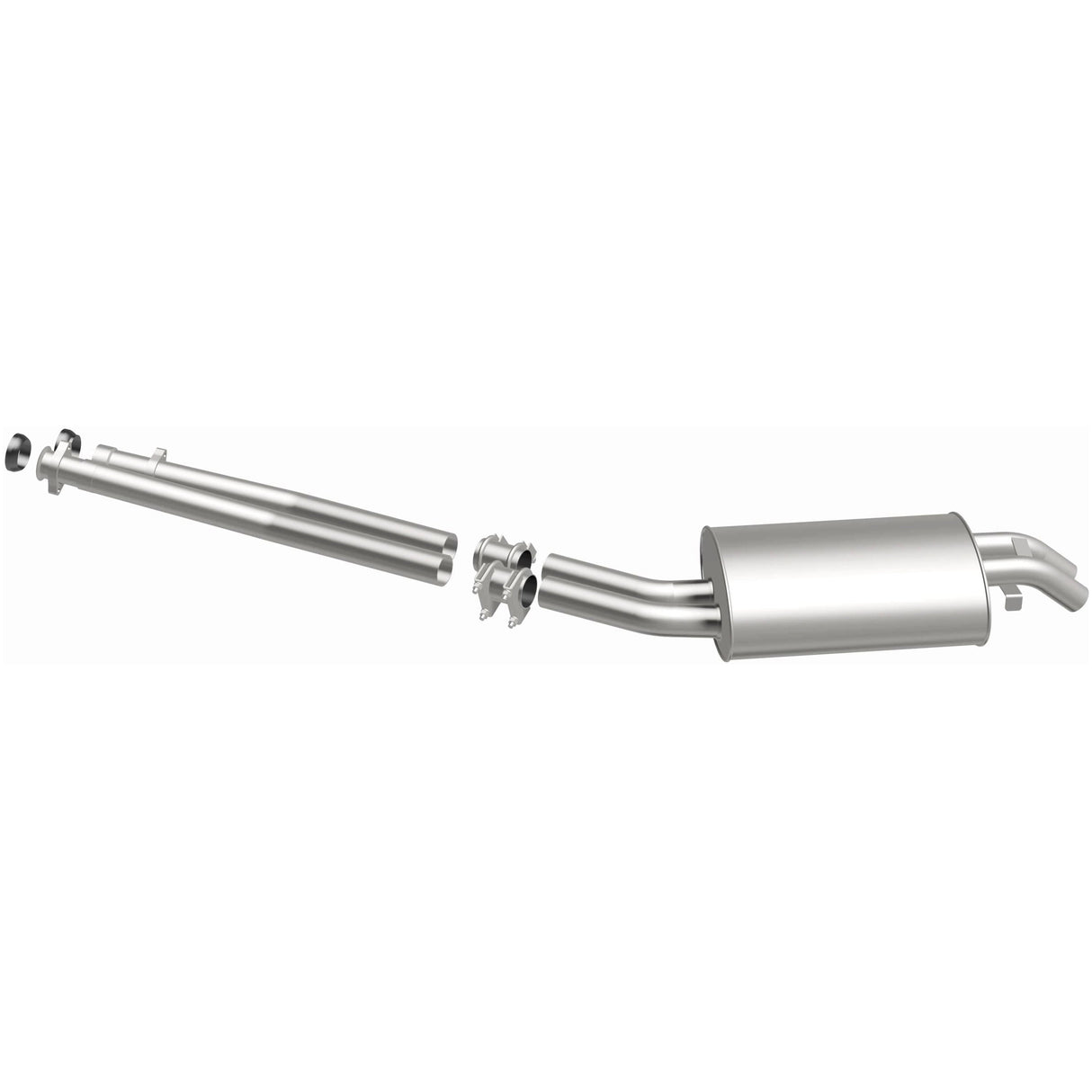 BRExhaust 1986-1989 Mercedes-Benz 560SL 5.6L Direct-Fit Replacement Exhaust System BRExhaust Exhaust System Kit  AXOPROS