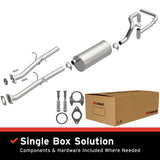 BRExhaust 1986-1992 Ford Ranger Direct-Fit Replacement Exhaust System BRExhaust Exhaust System Kit  AXOPROS