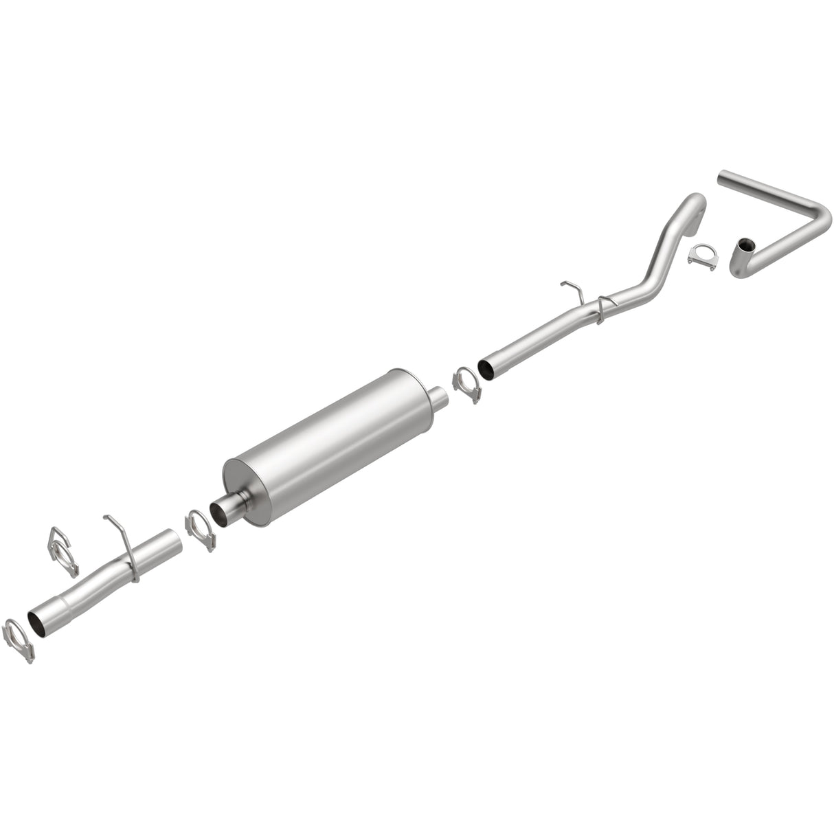 BRExhaust 1987-1996 Ford Direct-Fit Replacement Exhaust System BRExhaust Exhaust System Kit  AXOPROS