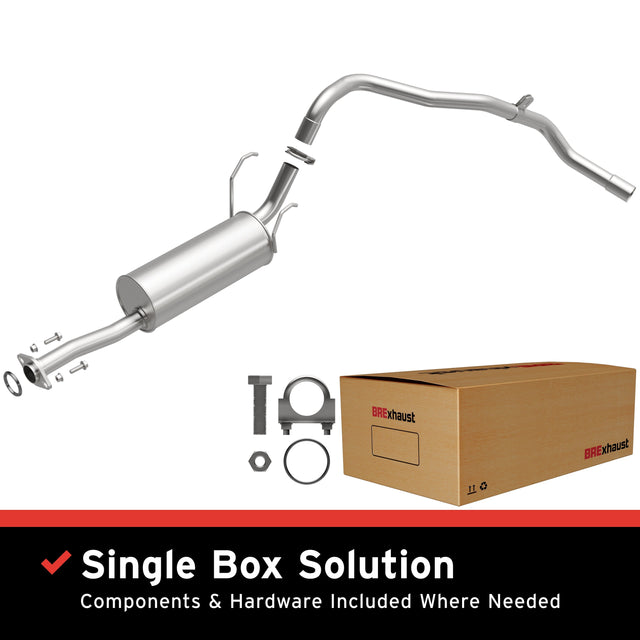 BRExhaust 1989-1991 Toyota 4Runner 3.0L Direct-Fit Replacement Exhaust System BRExhaust Exhaust System Kit  AXOPROS