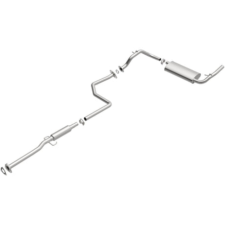 BRExhaust 1990-1991 Honda Civic 1.5L Direct-Fit Replacement Exhaust System BRExhaust Exhaust System Kit  AXOPROS