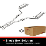 BRExhaust 1990-1996 Nissan 300ZX 3.0L Direct-Fit Replacement Exhaust System BRExhaust Exhaust System Kit  AXOPROS