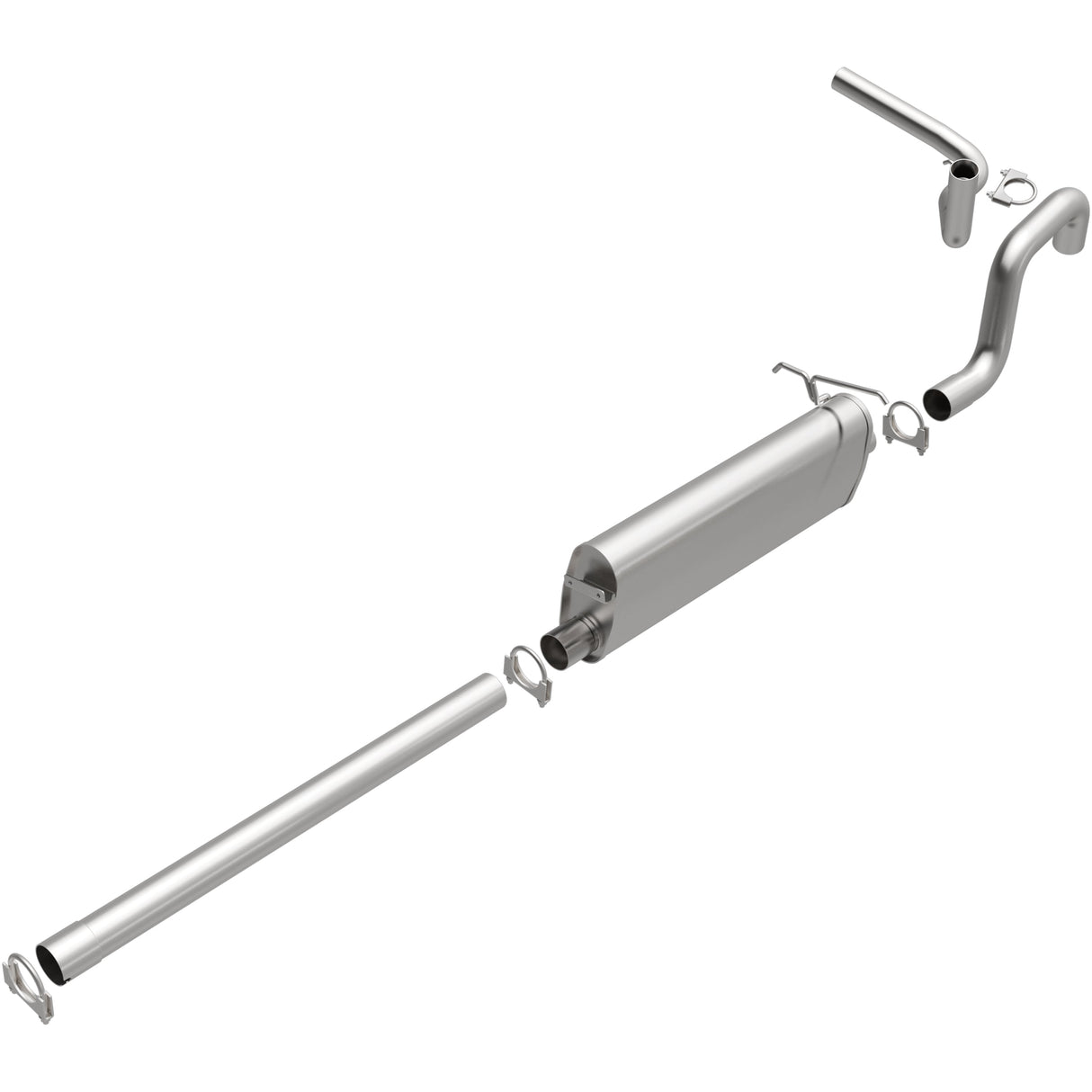 BRExhaust 1990-1997 Ford Direct-Fit Replacement Exhaust System BRExhaust Exhaust System Kit  AXOPROS