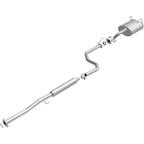 BRExhaust 1992-1993 Honda Civic 1.5L Direct-Fit Replacement Exhaust System BRExhaust Exhaust System Kit  AXOPROS