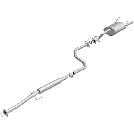 BRExhaust 1992-1995 Honda Civic 1.5L Direct-Fit Replacement Exhaust System BRExhaust Exhaust System Kit  AXOPROS