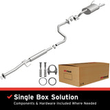 BRExhaust 1992-1995 Honda Civic 1.6L Direct-Fit Replacement Exhaust System BRExhaust Exhaust System Kit  AXOPROS