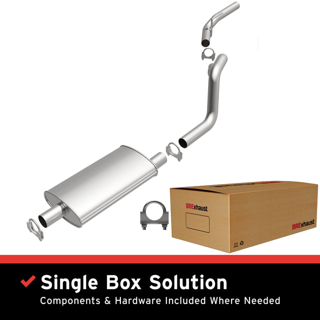 BRExhaust 1993-1995 Jeep Direct-Fit Replacement Exhaust System BRExhaust Exhaust System Kit  AXOPROS