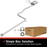 BRExhaust 1993-1997 Saturn Direct-Fit Replacement Exhaust System BRExhaust Exhaust System Kit  AXOPROS