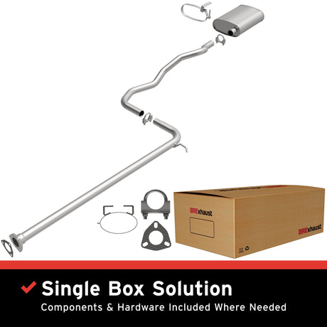 BRExhaust 1993-1997 Saturn Direct-Fit Replacement Exhaust System BRExhaust Exhaust System Kit  AXOPROS