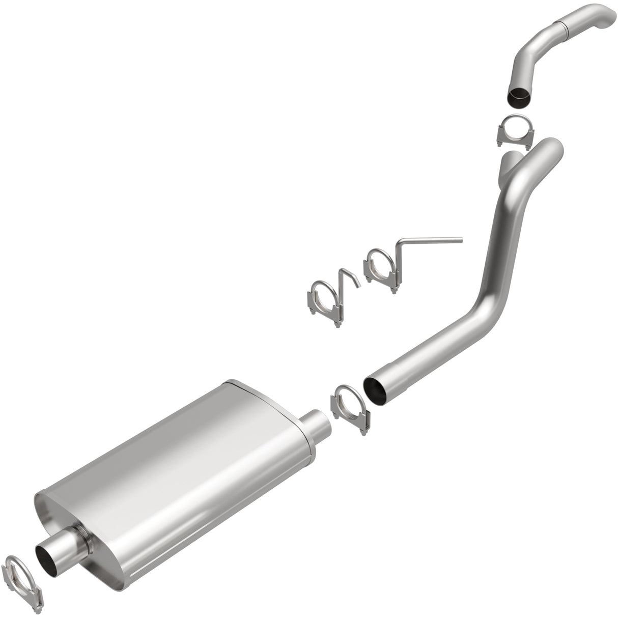 BRExhaust 1993-1998 Jeep Direct-Fit Replacement Exhaust System BRExhaust Exhaust System Kit  AXOPROS