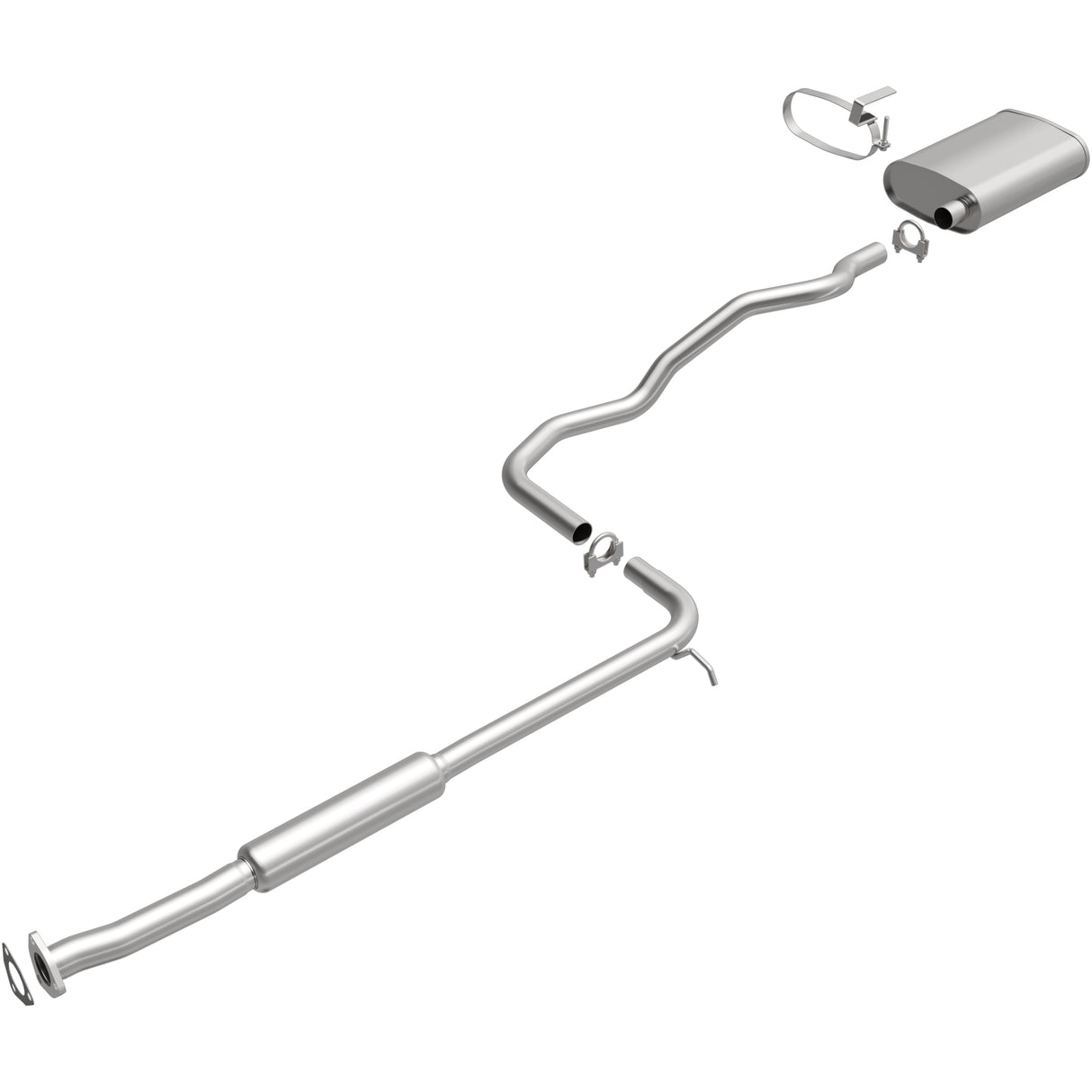 BRExhaust 1993-1998 Saturn Direct-Fit Replacement Exhaust System BRExhaust Exhaust System Kit  AXOPROS