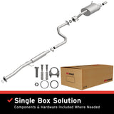 BRExhaust 1994-2001 Acura Integra 1.8L Direct-Fit Replacement Exhaust System BRExhaust Exhaust System Kit  AXOPROS