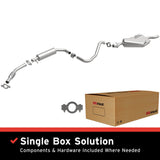 BRExhaust 1994-2002 Saab Direct-Fit Replacement Exhaust System BRExhaust Exhaust System Kit  AXOPROS