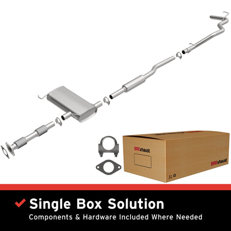 BRExhaust 1995-1998 Ford Windstar Direct-Fit Replacement Exhaust System BRExhaust Exhaust System Kit  AXOPROS