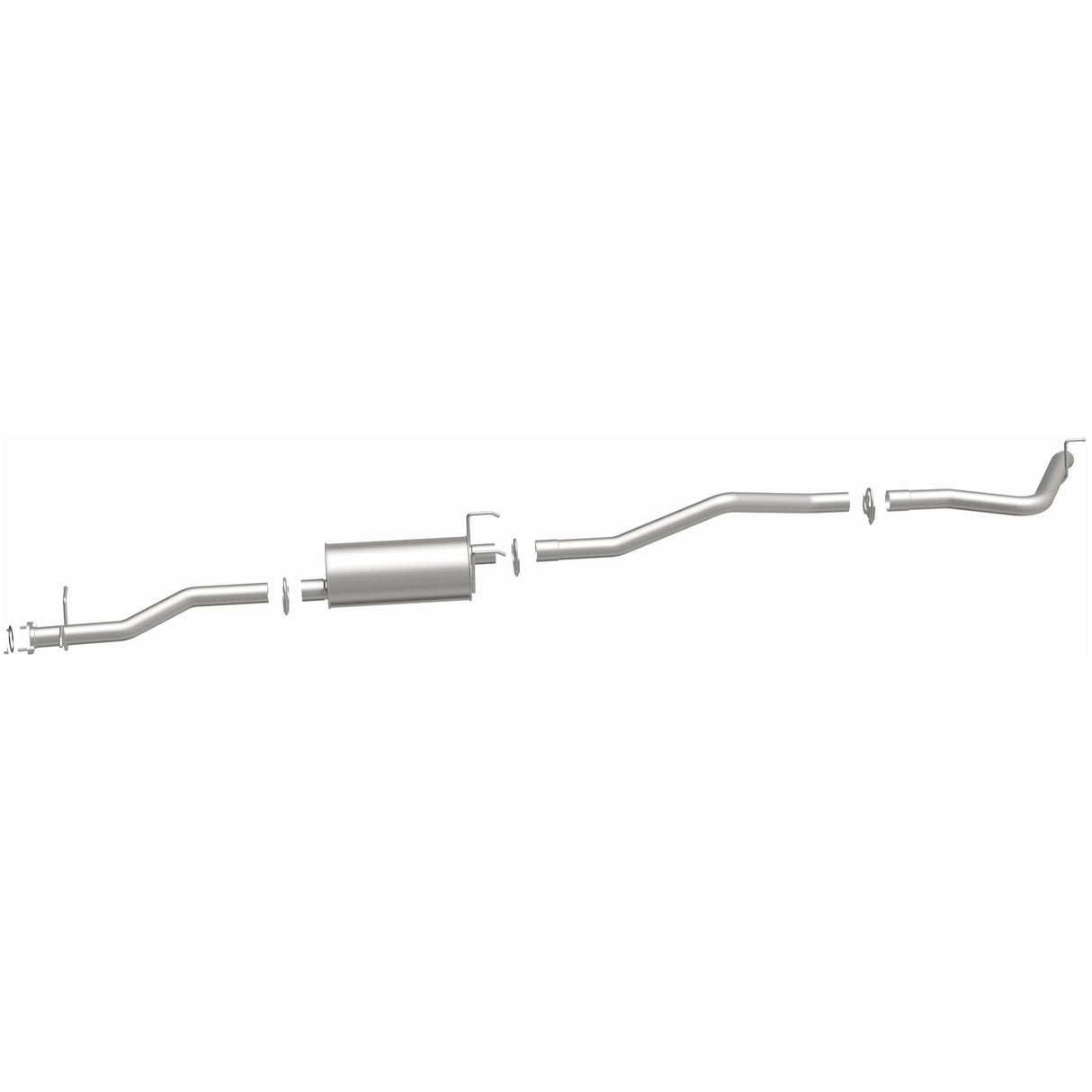 BRExhaust 1995-1998 Toyota T100 3.4L Direct-Fit Replacement Exhaust System BRExhaust Exhaust System Kit  AXOPROS